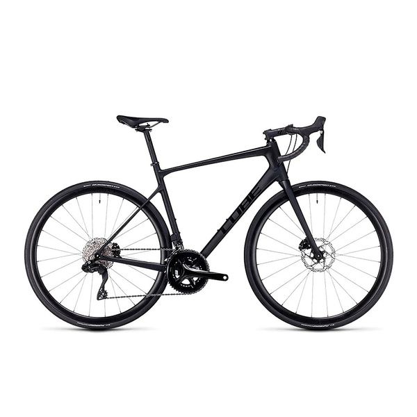 Bicicleta Ruta Cube Attain GTC SLX Carbon n Black