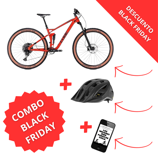 Bicicleta Cube Stereo One22 Pro  + Casco Gratis + Guía Bike Park Gratis