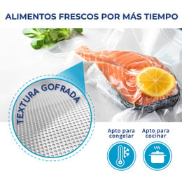 Bolsas Vacío 15×25 Gofradas – Embasarpack