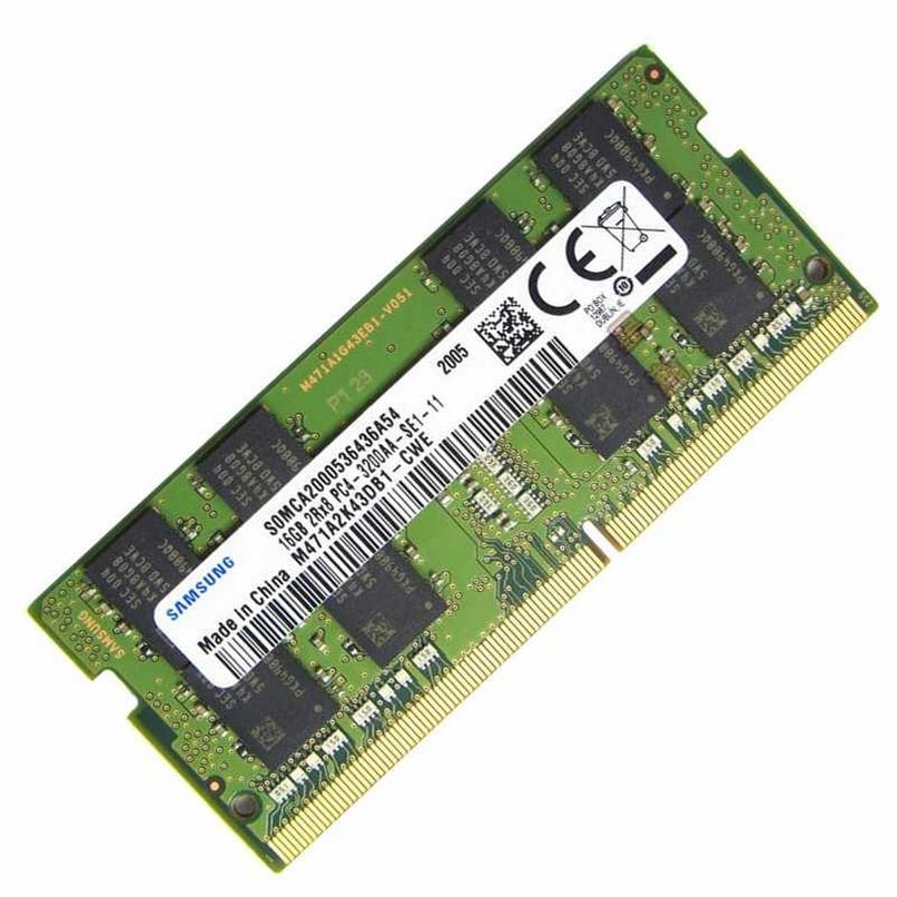  MEMORIA RAM 8GB DDR4  SAMSUNG  PC4-3200 PARA NOTEBOOK OPEN BOX