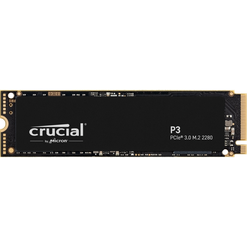 DISCO SSD 500GB CRUCIAL P3 500GB 3D NAND NVME PCIE M.2 NUEVO