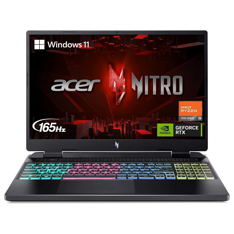 Acer NITRO 16 AN16  AMD Ryzen™ 9 7940HS 1TB SSD 32GB NVIDIA® RTX 4070 8GB 16