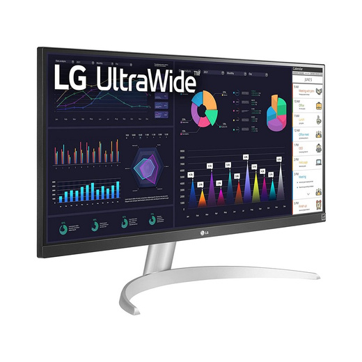 MONITOR LG 29WQ600-W ULTRAPANORÁMICO 21:9 ULTRAWIDE 2560X1080 1MS  75HZ DISPLAY PORT  ALTAVOCES ESTÉREO CON MAXXAUDIO®
