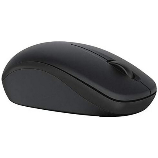Mouse Dell inalámbrico WM126, 3 Botones, 1000 DPI, Negro
