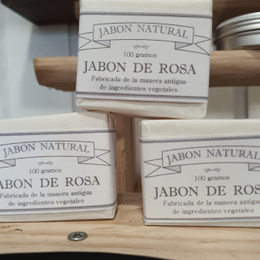 Jabón Hojas Verde Rosas/Lavanda 60g