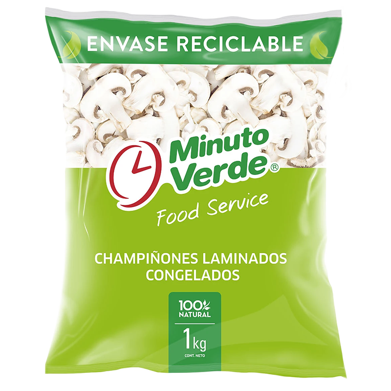 CHAMPIÑON LAMINADO Minuto Verde 1 Kg