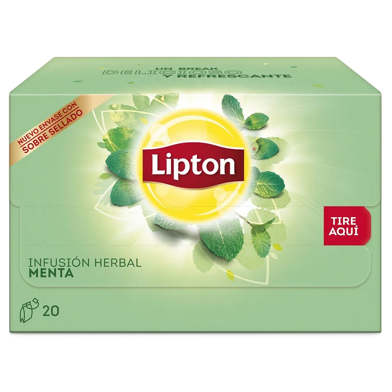Infusión menta Lipton 20 bolsas