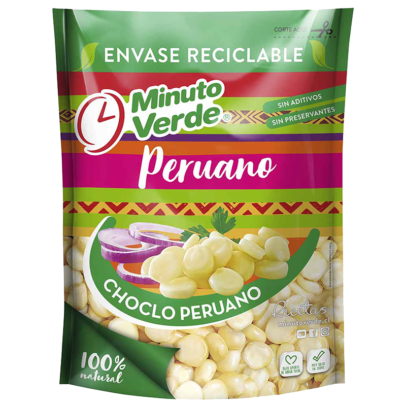 Choclo Peruano Minuto Verde 400 g