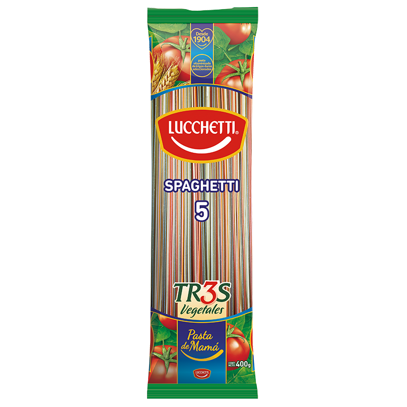 Lucchetti Spaghetti 5 TR3S 400g