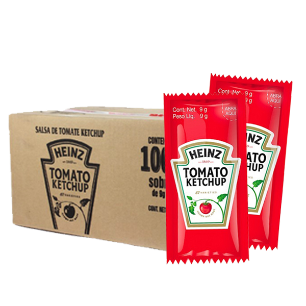 Logeat KETCHUP SACHET HEINZ 1000x9 Gr