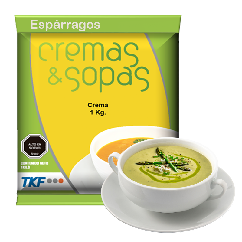 Crema R-14 Esparragos 10 x 1kg Foodgroup