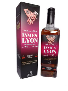 James Lyon, Whisky Cherry 38° x700ml