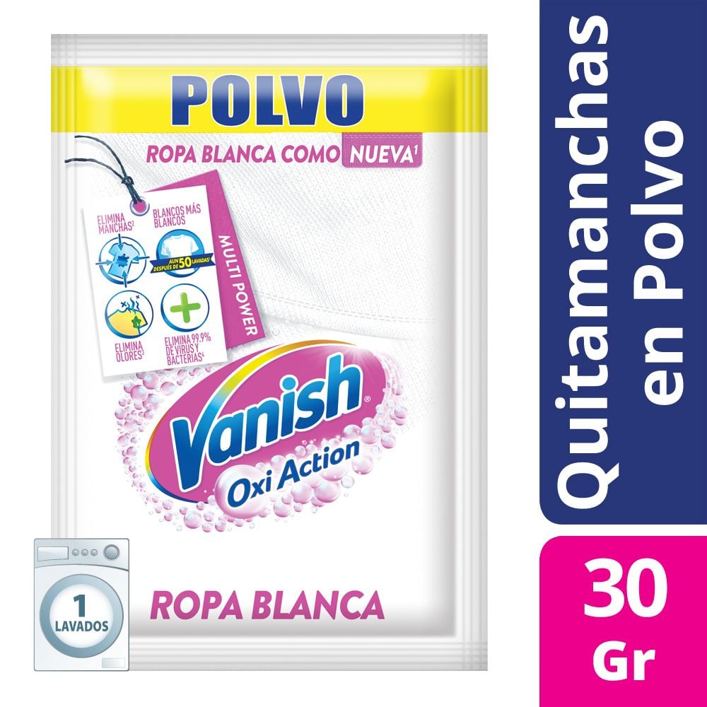 - Vanish Quitamanchas Ropa Blanca 30