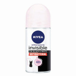 Desodorante Roll On Nivea Invisible Black & White Clear 50ml