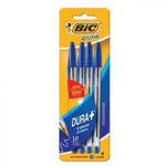 Bic Boligrafo Cristal Azul 4Un
