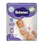 Pañales de Bebé Babysec Premium 20un P 