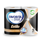 Favorita Toalla Papel Acolchada 26 Mts X2