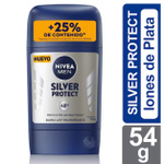 Nivea Desodorante Barra Silver Protect Ap Varon 54 Gr