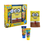 Guante Baño + Shampoo + Jabón Bob Esponja Gelatti 6x1