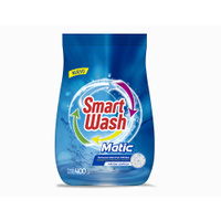 Smart Wash Detergente Polvo 400 Gr