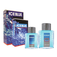 Ice Blue Aqua .Velva A.S.120 Ml + Colonia . Ice Blue 60 Ml
