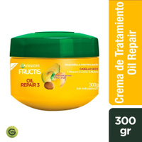 Fructis Crema Tratamiento Oil Repair 3 Aceites 300Gr