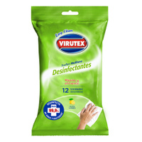 Virutex Toallas Multiuso Desinfectantes Pock Limon 12 Un