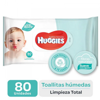 Huggies Toalla Humeda One - Done X80