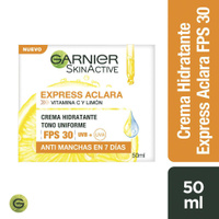Garnier Skin Active Crema Facial Express Aclara Fps30 50 Ml