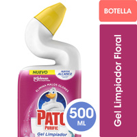 Gel Limpiador Activo para Inodoro Floral 500 ml Pato Purific