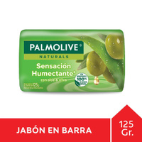 Jabón En Barra Palmolive Naturals Oliva Y Aloe 125G