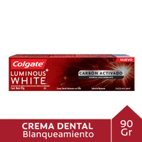 Pasta Dental Colgate Luminous White Carbón 90G