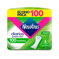 Nosotras Protector Diario Normal X 100