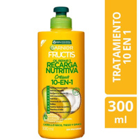 Fructis Crema 10 En 1 Recarga Nutritiva 300Ml