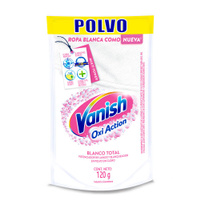 Vanish Detergente En Polvo White Doy Pack 120 Gr