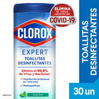 Toallas Desinfectantes Clorox Canister 30 un