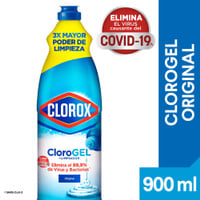 Cloro Gel Clorox Original 900 ml