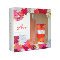 Coral Edt Love 100Ml  Body Lotion 70Ml
