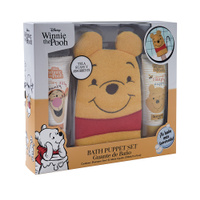 Estuche Gelatti Guante Baño + Shampoo + Jabon Winnie Pooh