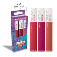Maybelline Labiales Matte Ink Diverse X3 Unidades