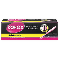Kotex Tampon Medio  X 8