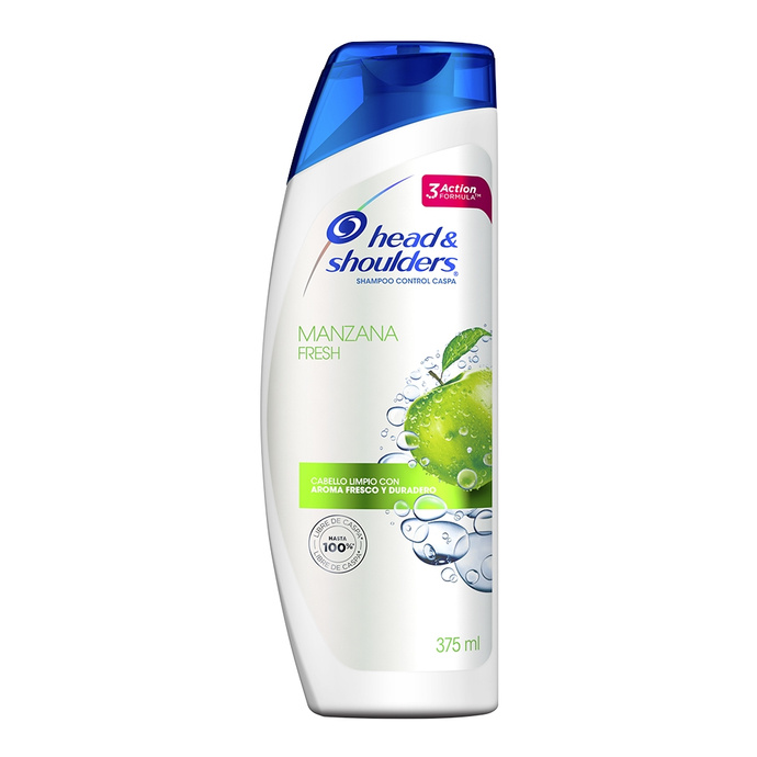 Shampoo Head & Shoulders Manzana Fresh 375ml - H&S Shampoo Apple Fresh 375ml