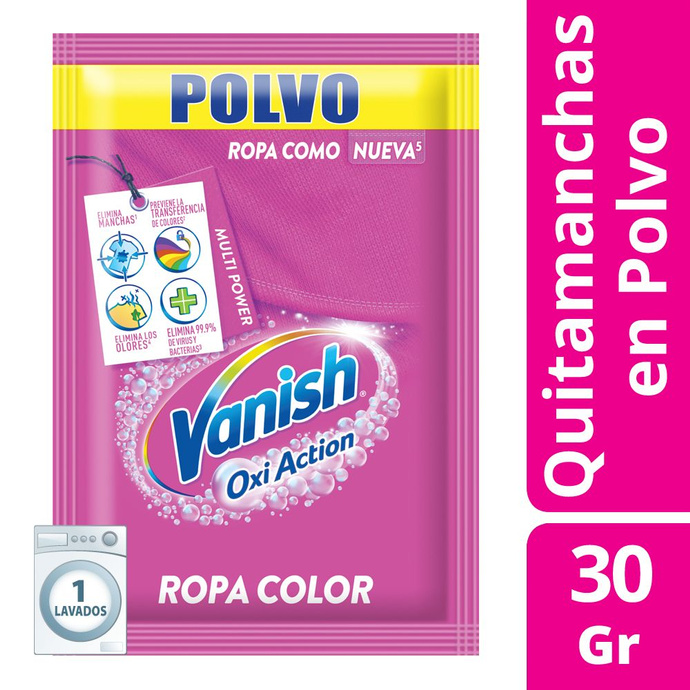 Vanish  Quitamanchas Ropa Color 30 Grs - CHLLVAN000.jpg