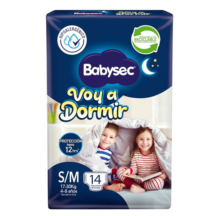 Pants Babysec Voy a Dormir 14 un S/M - CPPBBBS500.jpg