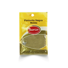 Pimienta Negra Molida  Pack 10*15 gr