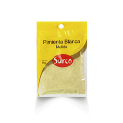Pimienta Blanca Molida Pack 10*15 gr