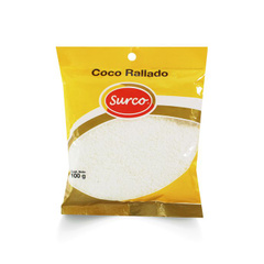 Coco Rallado Blanco Pack 10 Un. * 100 gr