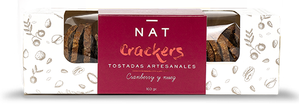 Nat Cracker artesanales Cramberry y Nuez