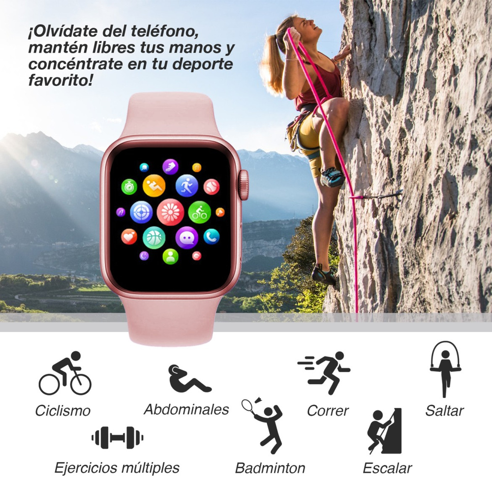 Smartwatch best sale x6 funciones