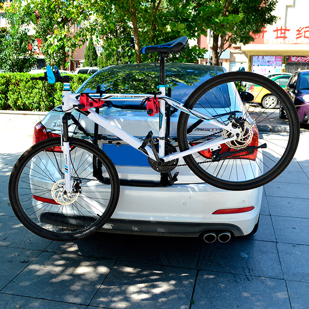 Interpretación prioridad hierro Porta Bicicletas Plegable para Autos (3 Bicis) Negro - ClubOferta